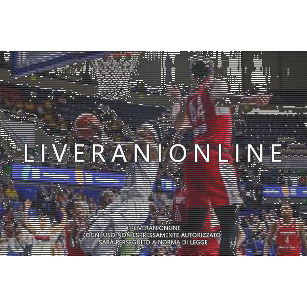 FIBA Intercontinental Cup Tenerife, Italia 09/02/2020 Finale 3° posto - S.Lorenzo de Almagro vs Rio Grande Valley Vipers Nella foto: Dar Tucker (San Lorenzo de Almagro) al tiro FOTO DAVIDE DI LALLA-ALESSIO MARINI-AG ALDO LIVERANI SAS