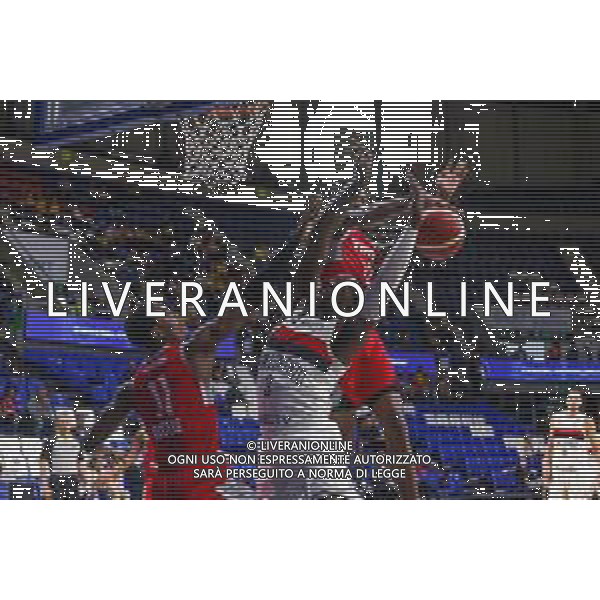 FIBA Intercontinental Cup Tenerife, Italia 09/02/2020 Finale 3° posto - S.Lorenzo de Almagro vs Rio Grande Valley Vipers Nella foto: Justin Williams (San Lorenzo de Almagro) stoppato da Kerwin ROACH JR (Rio Grande Valley Vipers) FOTO DAVIDE DI LALLA-ALESSIO MARINI-AG ALDO LIVERANI SAS