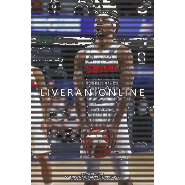 FIBA Intercontinental Cup Tenerife, Italia 09/02/2020 Finale 3° posto - S.Lorenzo de Almagro vs Rio Grande Valley Vipers Nella foto: Dar Tucker (San Lorenzo de Almagro) al tiro dalla lunetta FOTO DAVIDE DI LALLA-ALESSIO MARINI-AG ALDO LIVERANI SAS