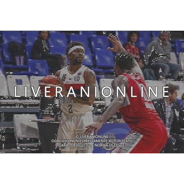 FIBA Intercontinental Cup Tenerife, Italia 09/02/2020 Finale 3° posto - S.Lorenzo de Almagro vs Rio Grande Valley Vipers Nella foto: Dar Tucker (San Lorenzo de Almagro) in azione marcato da Matur Marial MAKER (Rio Grande Valley Vipers) FOTO DAVIDE DI LALLA-ALESSIO MARINI-AG ALDO LIVERANI SAS