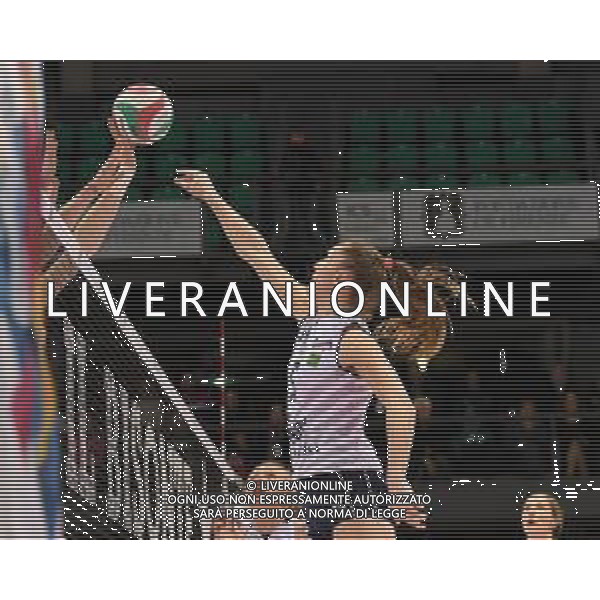 Campionato di Volley Serie A1 Femminile 2019/2020 Firenze, Italia 09/02/2020 Il Bisonte Firenze vs Reale Mutua Fenera Chieri Nella foto: Amber Rolfzen in veloce (Chieri) ©Filippo Tomasi - Alessio Marini / AGENZIA ALDO LIVERANI SAS