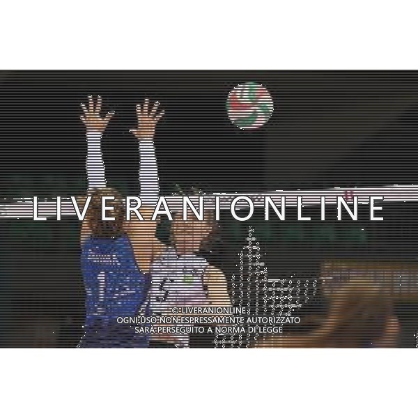 Campionato di Volley Serie A1 Femminile 2019/2020 Firenze, Italia 09/02/2020 Il Bisonte Firenze vs Reale Mutua Fenera Chieri Nella foto: Amber Rolfzen in veloce (Chieri) ©Filippo Tomasi - Alessio Marini / AGENZIA ALDO LIVERANI SAS