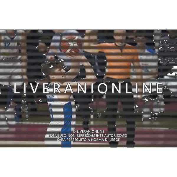 Campionato di Basket Serie A 2019/2020 Venezia, Italia 09/02/2020 Umana Reyer Venezia vs De Longhi Treviso Basket Nella foto: Il tiro libero di Aleksej Nikolic (De\' Longhi Treviso) FOTO MATTIA RADONI-ALESSIO MARINI-AG ALDO LIVERANI SAS
