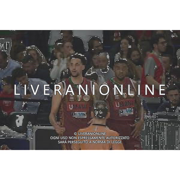 Campionato di Basket Serie A 2019/2020 Venezia, Italia 09/02/2020 Umana Reyer Venezia vs De Longhi Treviso Basket Nella foto: Austin Daye (Umana Reyer Venezia) e Julyan Stone (Umana Reyer Venezia) FOTO MATTIA RADONI-ALESSIO MARINI-AG ALDO LIVERANI SAS