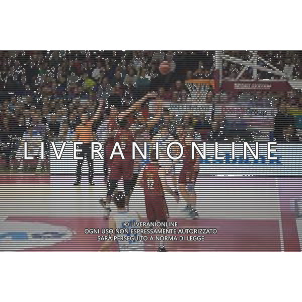 Campionato di Basket Serie A 2019/2020 Venezia, Italia 09/02/2020 Umana Reyer Venezia vs De Longhi Treviso Basket Nella foto: Il canestro di Amedeo Tessitori (De\' Longhi Treviso) FOTO MATTIA RADONI-ALESSIO MARINI-AG ALDO LIVERANI SAS