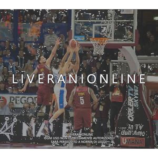 Campionato di Basket Serie A 2019/2020 Venezia, Italia 09/02/2020 Umana Reyer Venezia vs De Longhi Treviso Basket Nella foto: Lorenzo Uglietti (De\' Longhi Treviso) a canestro FOTO MATTIA RADONI-ALESSIO MARINI-AG ALDO LIVERANI SAS