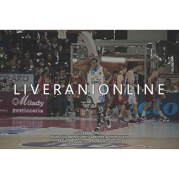 Campionato di Basket Serie A 2019/2020 Venezia, Italia 09/02/2020 Umana Reyer Venezia vs De Longhi Treviso Basket Nella foto: L\'esultanza di Jordan Parks (De\' Longhi Treviso) FOTO MATTIA RADONI-ALESSIO MARINI-AG ALDO LIVERANI SAS