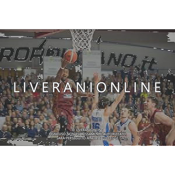 Campionato di Basket Serie A 2019/2020 Venezia, Italia 09/02/2020 Umana Reyer Venezia vs De Longhi Treviso Basket Nella foto: Julyan Stone (Umana Reyer Venezia) a canestro FOTO MATTIA RADONI-ALESSIO MARINI-AG ALDO LIVERANI SAS