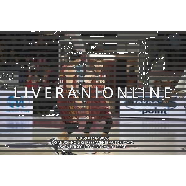Campionato di Basket Serie A 2019/2020 Venezia, Italia 09/02/2020 Umana Reyer Venezia vs De Longhi Treviso Basket Nella foto: Il 5 tra Bruno Cerella (Umana Reyer Venezia) e Andrea De Nicolao (Umana Reyer Venezia) FOTO MATTIA RADONI-ALESSIO MARINI-AG ALDO LIVERANI SAS