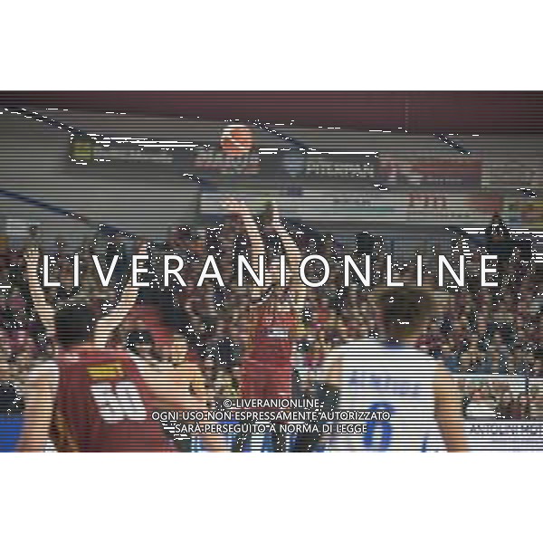 Campionato di Basket Serie A 2019/2020 Venezia, Italia 09/02/2020 Umana Reyer Venezia vs De Longhi Treviso Basket Nella foto: Il tiro da 3 di Austin Daye (Umana Reyer Venezia) FOTO MATTIA RADONI-ALESSIO MARINI-AG ALDO LIVERANI SAS