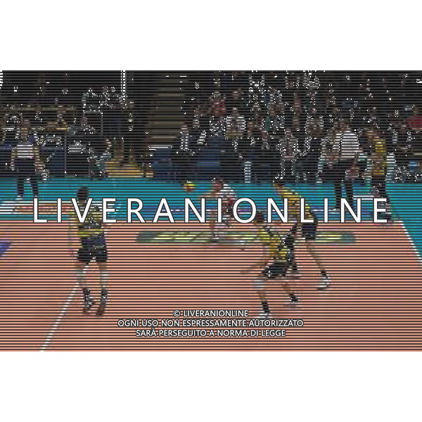 Campionato di Volley Superlega Serie A 2019/2020 Modena, Italia 09/02/2020 Leo Shoes Modena vs Allianz Milano Nella foto: Ricezione di Salvatore Rossini (07) (Leo Shoes Modena) FOTO DANIELE NICLI-ALESSIO MARINI-AG ALDO LIVERANI SAS