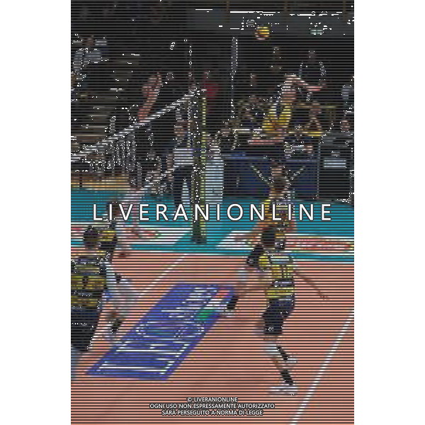 Campionato di Volley Superlega Serie A 2019/2020 Modena, Italia 09/02/2020 Leo Shoes Modena vs Allianz Milano Nella foto: Attacco di Matthew Anderson (01) (Leo Shoes Modena) FOTO DANIELE NICLI-ALESSIO MARINI-AG ALDO LIVERANI SAS