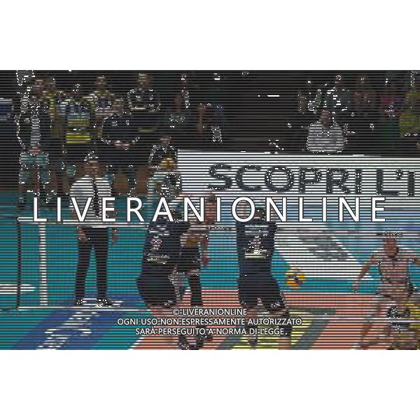 Campionato di Volley Superlega Serie A 2019/2020 Modena, Italia 09/02/2020 Leo Shoes Modena vs Allianz Milano Nella foto: Attacco di Ivan Zaytsev (09) (Loe Shoes Modena) FOTO DANIELE NICLI-ALESSIO MARINI-AG ALDO LIVERANI SAS