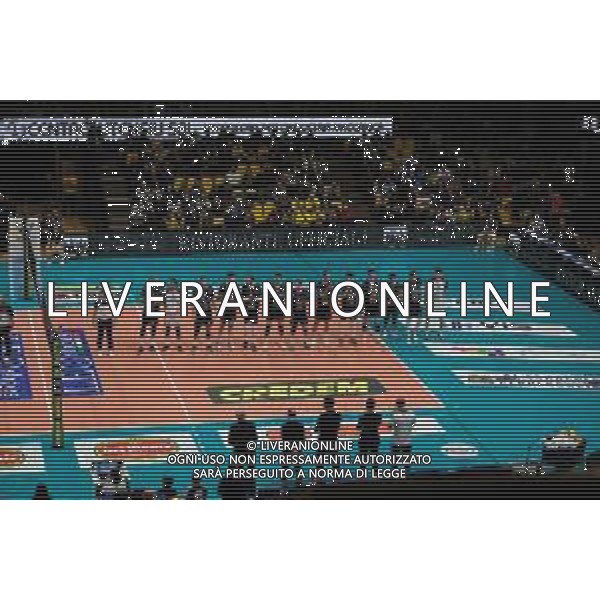 Campionato di Volley Superlega Serie A 2019/2020 Modena, Italia 09/02/2020 Leo Shoes Modena vs Allianz Milano Nella foto: La squadra Allianz Milano FOTO DANIELE NICLI-ALESSIO MARINI-AG ALDO LIVERANI SAS