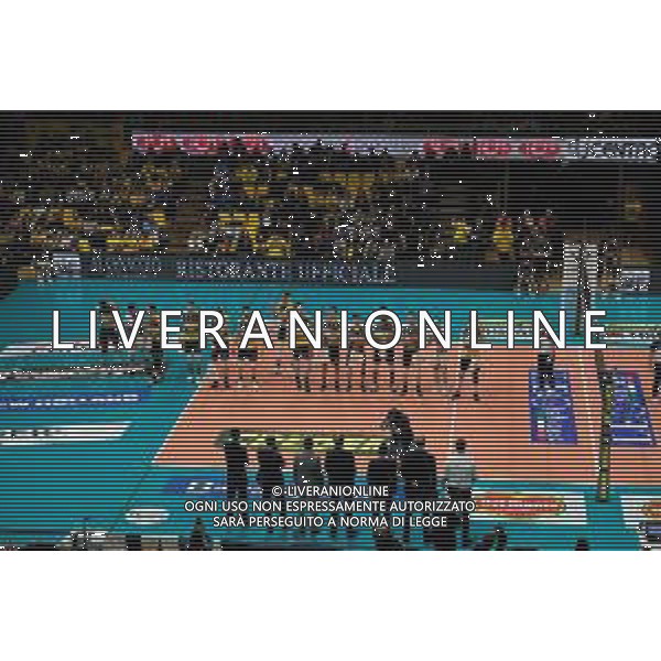 Campionato di Volley Superlega Serie A 2019/2020 Modena, Italia 09/02/2020 Leo Shoes Modena vs Allianz Milano Nella foto: La Leo Shoes Modena FOTO DANIELE NICLI-ALESSIO MARINI-AG ALDO LIVERANI SAS