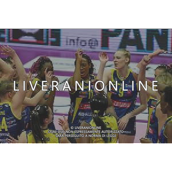 Campionato di Volley Serie A1 Femminile 2019/2020 Treviso, Italia 09/02/2020 Imoco Volley Conegliano vs Golden Tulip Volalto 2.0 Caserta Nella foto: Imoco Volley Conegliano prima del match FOTO ETTORE GRIFFONI-ALESSIO MARINI-AG ALDO LIVERANI SAS