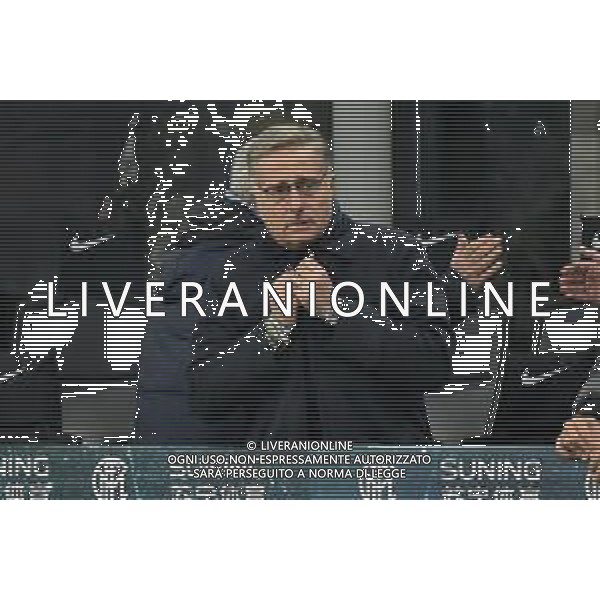 Bonolis Paolo in tribuna Inter vs Milan Campionato Serie A TIM - 23° giornata Milano 09-02-2020 Stadio Giuseppe Meazza - San Siro foto Roberto Garavaglia - ag. Aldo Liverani sas / AGENZIA ALDO LIVERANI SAS