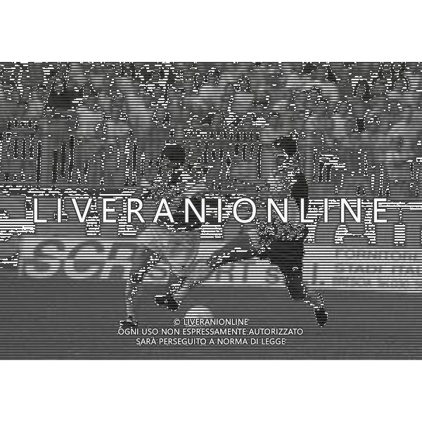 20-09-1992 BRESCIA CAMPIONATO DI CALCIO DI SERIE A BRESCIA PESCARA 1-0 NELLA FOTO GHEORGHE HAGI E MASSIMILIANO ALLEGRI AG ALDO LIVERANI SAS