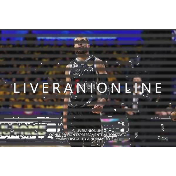 FIBA Intercontinental Cup Tenerife, Italia 09/02/2020 Finale - Segafredo Virtus Bologna vs Iberostar Tenerife Nella foto: Kyle Weems (Segafredo Virtus Bologna) durante la partita FOTO DAVIDE DI LALLA-ALESSIO MARINI-AG ALDO LIVERANI SAS