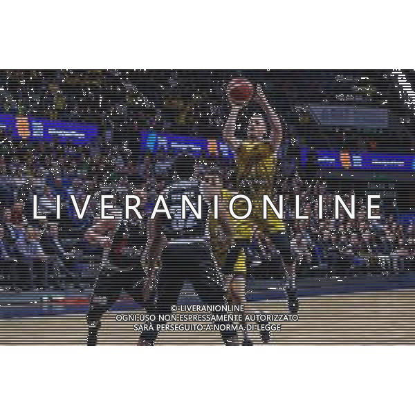 FIBA Intercontinental Cup Tenerife, Italia 09/02/2020 Finale - Segafredo Virtus Bologna vs Iberostar Tenerife Nella foto: Marcelinho Huertas (Iberostar Tenerife) al tiro FOTO DAVIDE DI LALLA-ALESSIO MARINI-AG ALDO LIVERANI SAS