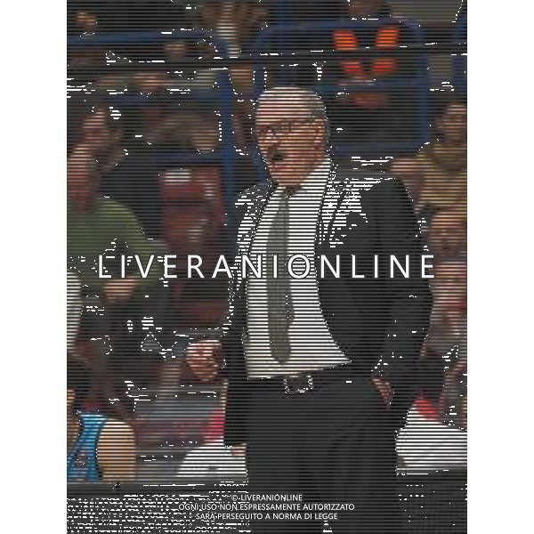 Campionato di Basket Serie A 2019/2020 Milano, Italia 09/02/2020 AX Armani Exchange Olimpia Milano vs Vanoli Basket Cremona Nella foto: Meo Sacchetti, coach della Vanoli Cremona FOTO SAVINO PAOLELLA-ALESSIO MARINI -AG ALDO LIVERANI SAS