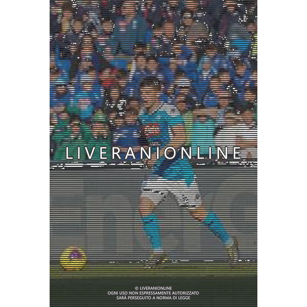 Campionato di Calcio Serie A 2019/2020 Napoli, Italia 09/02/2020 Napoli vs Lecce Nella foto: Diego Demme FOTO MARCO IORIO-ALESSIO MARINI-AG ALDO LIVERANI SAS