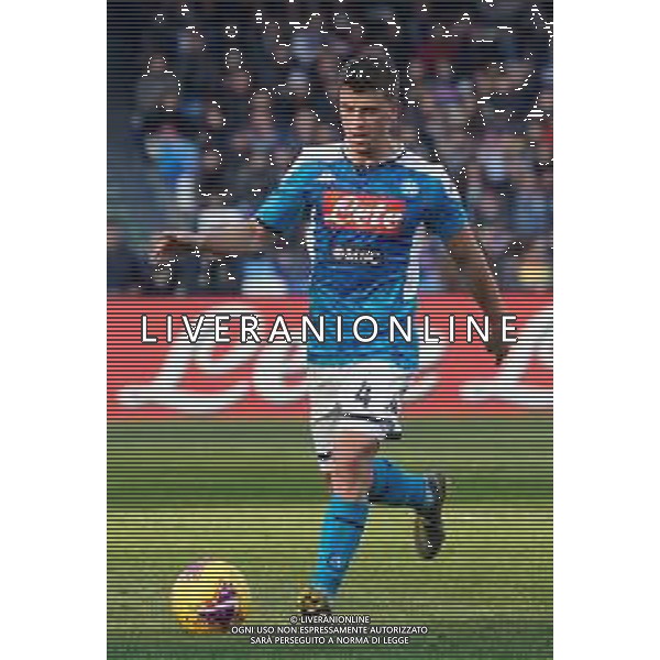 Campionato di Calcio Serie A 2019/2020 Napoli, Italia 09/02/2020 Napoli vs Lecce Nella foto: Diego Demme FOTO MARCO IORIO-ALESSIO MARINI-AG ALDO LIVERANI SAS