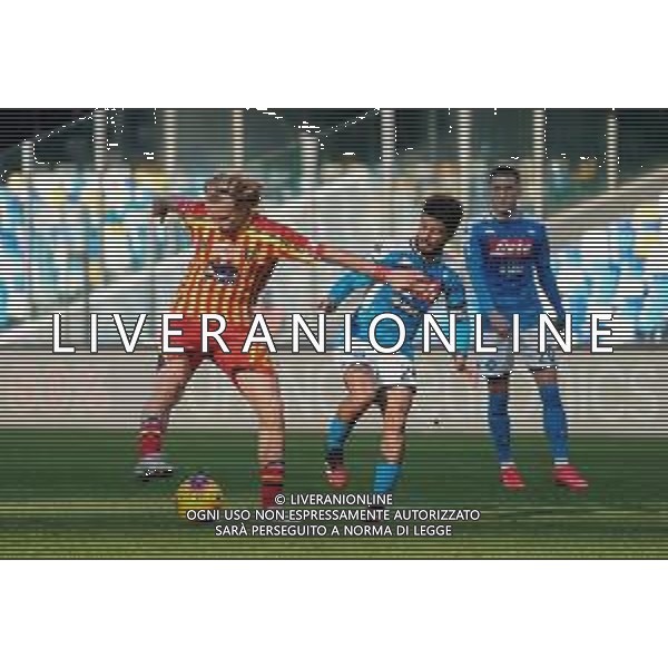Campionato di Calcio Serie A 2019/2020 Napoli, Italia 09/02/2020 Napoli vs Lecce Nella foto: Antonin Barak-LORENZO INSIGNE FOTO MARCO IORIO-ALESSIO MARINI-AG ALDO LIVERANI SAS