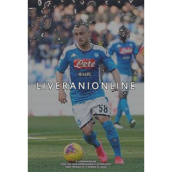 Campionato di Calcio Serie A 2019/2020 Napoli, Italia 09/02/2020 Napoli vs Lecce Nella foto: Stanislav Lobotka FOTO MARCO IORIO-ALESSIO MARINI-AG ALDO LIVERANI SAS