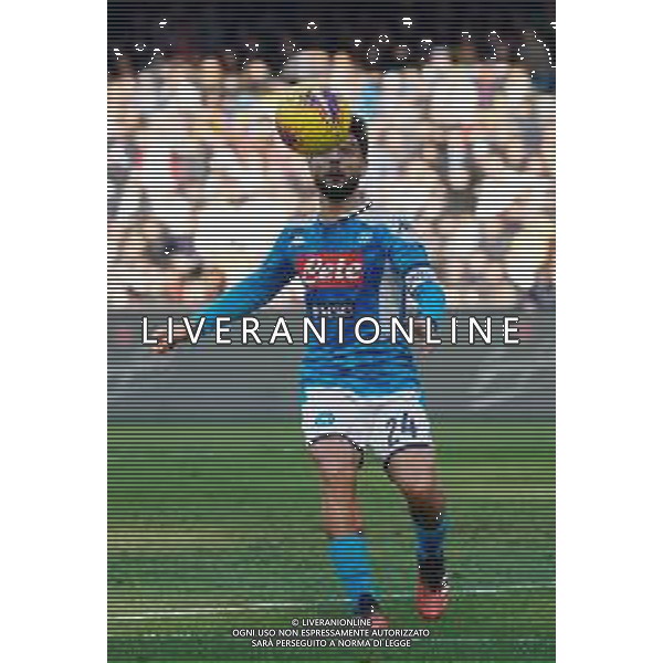 Campionato di Calcio Serie A 2019/2020 Napoli, Italia 09/02/2020 Napoli vs Lecce Nella foto: LORENZO INSIGNE FOTO MARCO IORIO-ALESSIO MARINI-AG ALDO LIVERANI SAS