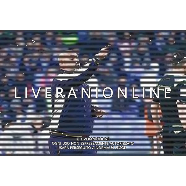 Campionato di Calcio Serie A 2019/2020 Napoli, Italia 09/02/2020 Napoli vs Lecce Nella foto: Fabio Liverani FOTO MARCO IORIO-ALESSIO MARINI-AG ALDO LIVERANI SAS