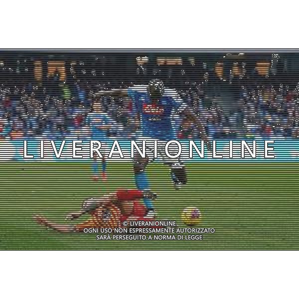 Campionato di Calcio Serie A 2019/2020 Napoli, Italia 09/02/2020 Napoli vs Lecce Nella foto: KALIDOU KOULIBALY FOTO MARCO IORIO-ALESSIO MARINI-AG ALDO LIVERANI SAS