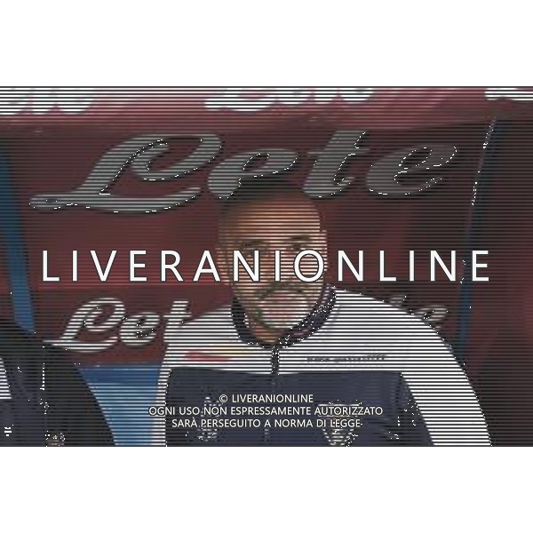 Campionato di Calcio Serie A 2019/2020 Napoli, Italia 09/02/2020 Napoli vs Lecce Nella foto: Fabio Liverani FOTO MARCO IORIO-ALESSIO MARINI-AG ALDO LIVERANI SAS