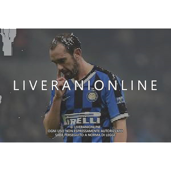 il messaggio sulle maglie dell’Inter per la citta’ di Wuhan - diego godin Inter vs Milan Campionato Serie A TIM - 23° giornata Milano 09-02-2020 Stadio Giuseppe Meazza - San Siro foto Roberto Garavaglia - ag. Aldo Liverani sas / AGENZIA ALDO LIVERANI SAS