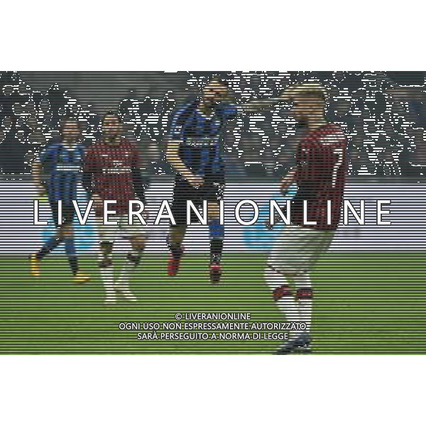 marcelo Brozovic segna il gol del 1-2 Inter vs Milan Campionato Serie A TIM - 23° giornata Milano 09-02-2020 Stadio Giuseppe Meazza - San Siro foto Roberto Garavaglia - ag. Aldo Liverani sas / AGENZIA ALDO LIVERANI SAS