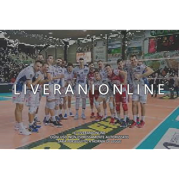 Campionato di Volley Superlega Serie A 2019/2020 Padova, Italia 09/02/2020 Kioene Padova vs Itas Trentino Nella foto: itas trentino FOTO VALERIA LIPPERA-ALESSIO MARINI-AG ALDO LIVERANI SAS