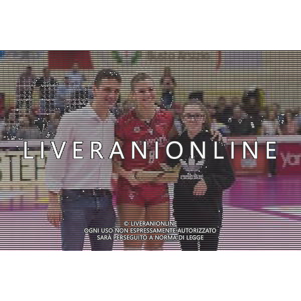 Campionato di Volley Serie A1 Femminile 2019/2020 Busto Arsizio, Italia 09/02/2020 Unet E-Work Busto Arsizio vs Igor Gorgonzola Novara Nella foto: Alessia Orro MVP (UYBA Unet E-Work Busto Arsizio) FOTO ELISA CALABRESE-ALESSIO MARINI-AG ALDO LIVERANI SAS