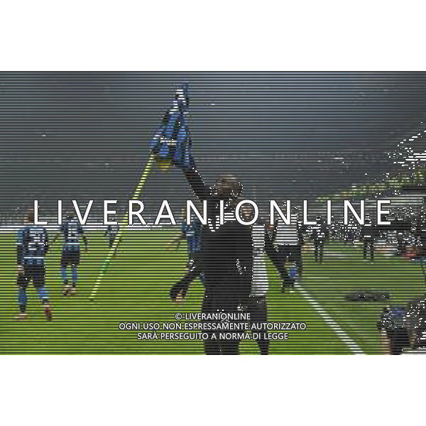 esultanza Inter dopo il gol del 4 a 2 di romelu Lukaku Inter vs Milan Campionato Serie A TIM - 23¬∞ giornata Milano 09-02-2020 Stadio Giuseppe Meazza - San Siro foto Roberto Garavaglia - ag. Aldo Liverani sas / AGENZIA ALDO LIVERANI SAS