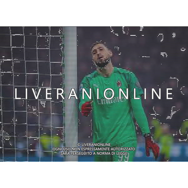 Campionato di Calcio Serie A 2019/2020 Milano, Italia 09/02/2020 Inter vs Milan Nella foto: Gianluigi Donnarumma of AC Milan FOTO FABRIZIO CARABELLI-ALESSIO MARINI-AG ALDO LIVERANI SAS