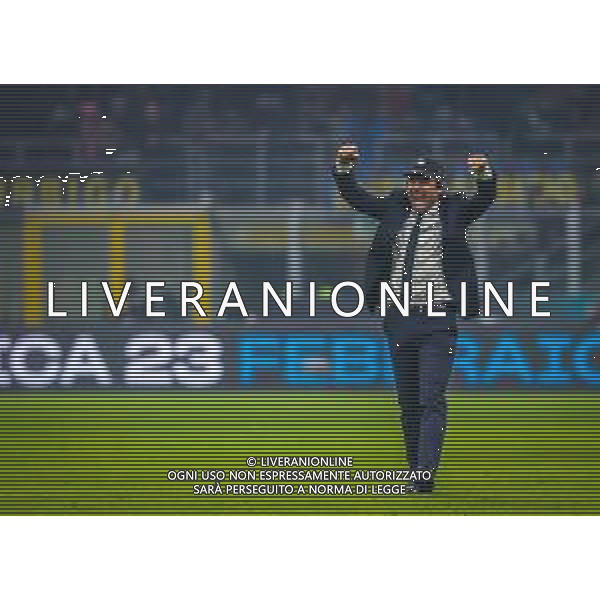 Campionato di Calcio Serie A 2019/2020 Milano, Italia 09/02/2020 Inter vs Milan Nella foto: Head Coach of FC Internazionale Antonio Conte FOTO FABRIZIO CARABELLI-ALESSIO MARINI-AG ALDO LIVERANI SAS
