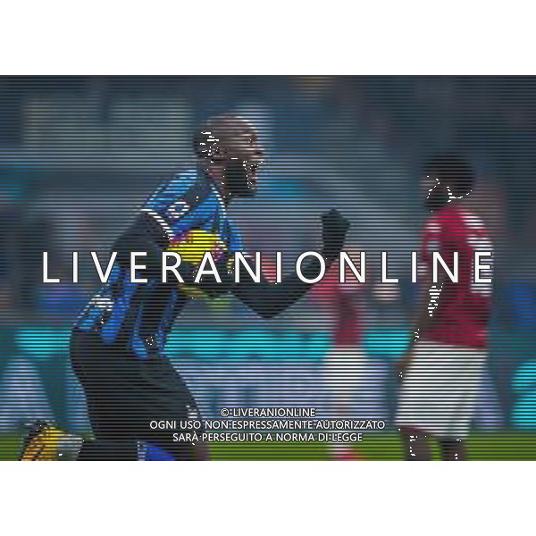 Campionato di Calcio Serie A 2019/2020 Milano, Italia 09/02/2020 Inter vs Milan Nella foto: Romelu Lukaku of FC Internazionale celebrates FOTO FABRIZIO CARABELLI-ALESSIO MARINI-AG ALDO LIVERANI SAS