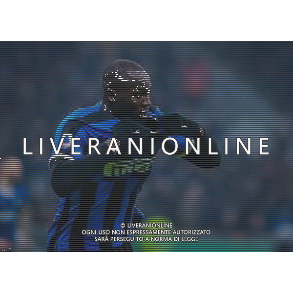 Campionato di Calcio Serie A 2019/2020 Milano, Italia 09/02/2020 Inter vs Milan Nella foto: Romelu Lukaku of FC Internazionale celebrates the goal FOTO FABRIZIO CARABELLI-ALESSIO MARINI-AG ALDO LIVERANI SAS
