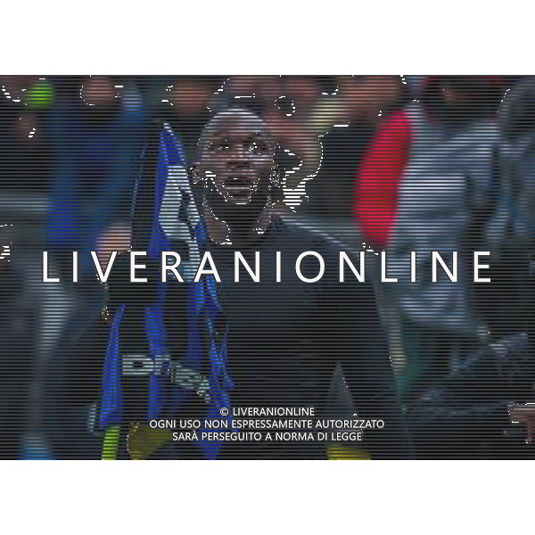 Campionato di Calcio Serie A 2019/2020 Milano, Italia 09/02/2020 Inter vs Milan Nella foto: Romelu Lukaku of FC Internazionale celebrates the goal FOTO FABRIZIO CARABELLI-ALESSIO MARINI-AG ALDO LIVERANI SAS