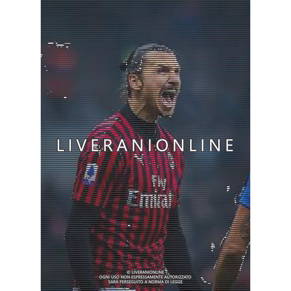 Campionato di Calcio Serie A 2019/2020 Milano, Italia 09/02/2020 Inter vs Milan Nella foto: Zlatan Ibrahimovic of AC Milan FOTO FABRIZIO CARABELLI-ALESSIO MARINI-AG ALDO LIVERANI SAS