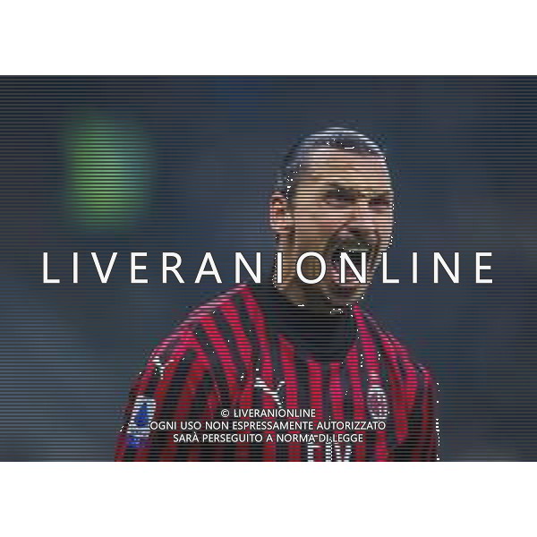 Campionato di Calcio Serie A 2019/2020 Milano, Italia 09/02/2020 Inter vs Milan Nella foto: Zlatan Ibrahimovic of AC Milan FOTO FABRIZIO CARABELLI-ALESSIO MARINI-AG ALDO LIVERANI SAS