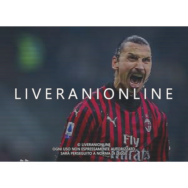 Campionato di Calcio Serie A 2019/2020 Milano, Italia 09/02/2020 Inter vs Milan Nella foto: Zlatan Ibrahimovic of AC Milan FOTO FABRIZIO CARABELLI-ALESSIO MARINI-AG ALDO LIVERANI SAS