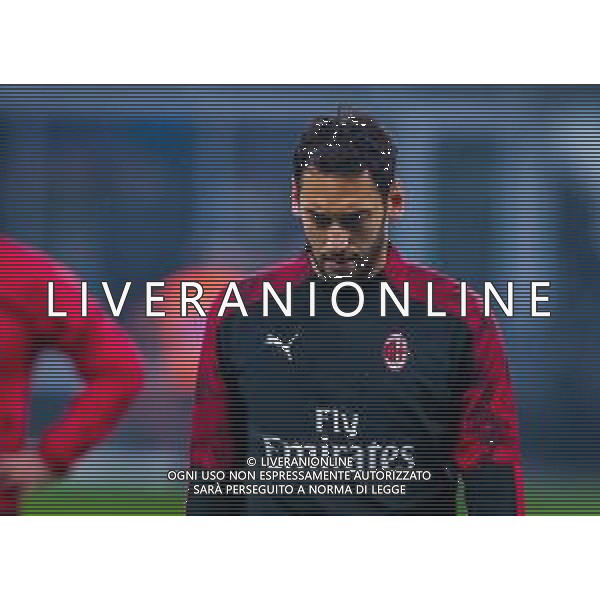 Campionato di Calcio Serie A 2019/2020 Milano, Italia 09/02/2020 Inter vs Milan Nella foto: Hakan Calhanoglu of AC Milan FOTO FABRIZIO CARABELLI-ALESSIO MARINI-AG ALDO LIVERANI SAS