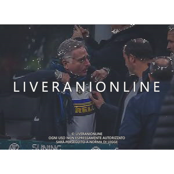 Campionato di Calcio Serie A 2019/2020 Milano, Italia 09/02/2020 Inter vs Milan Nella foto: Paolo Bonolis FOTO FABRIZIO CARABELLI-ALESSIO MARINI-AG ALDO LIVERANI SAS