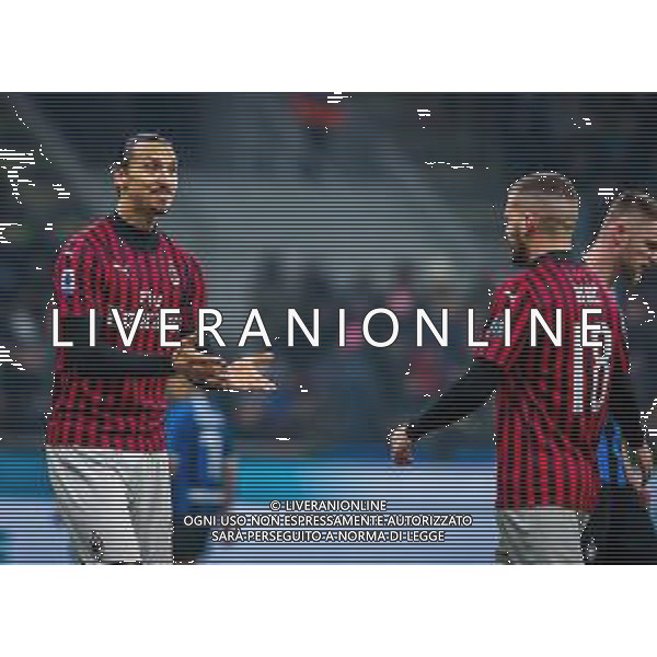 Campionato di Calcio Serie A 2019/2020 Milano, Italia 09/02/2020 Inter vs Milan Nella foto: Zlatan Ibrahimovic of AC Milan FOTO FABRIZIO CARABELLI-ALESSIO MARINI-AG ALDO LIVERANI SAS