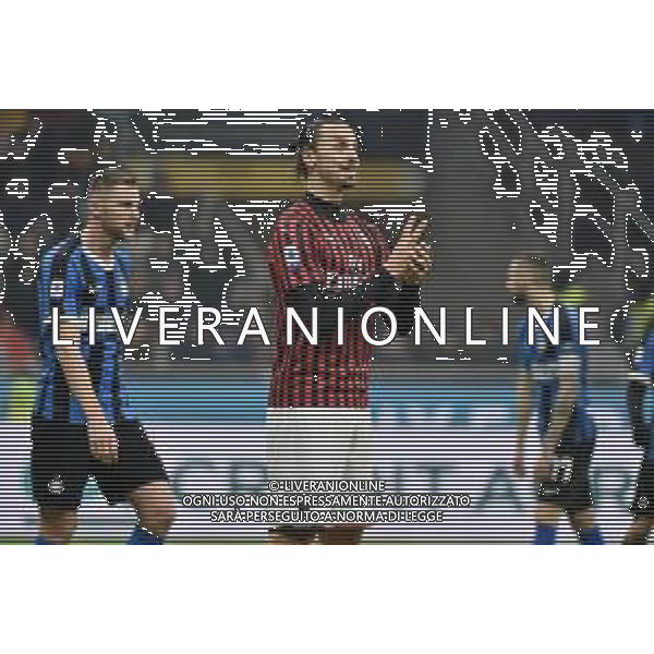 Zlatan Ibrahimovic (Milan) Inter vs Milan Campionato Serie A TIM - 23° giornata Milano 09-02-2020 Stadio Giuseppe Meazza - San Siro foto Roberto Garavaglia - ag. Aldo Liverani sas
